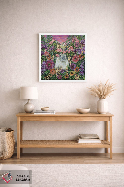 تابلو دکوراتیو باغ افسون شده اثر لینه آ توبیاس - D3W