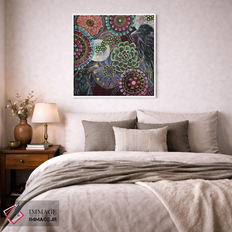 تابلو دکوراتیو آشیانه ات را پر کن III اثر لینه آ توبیاس - D1W