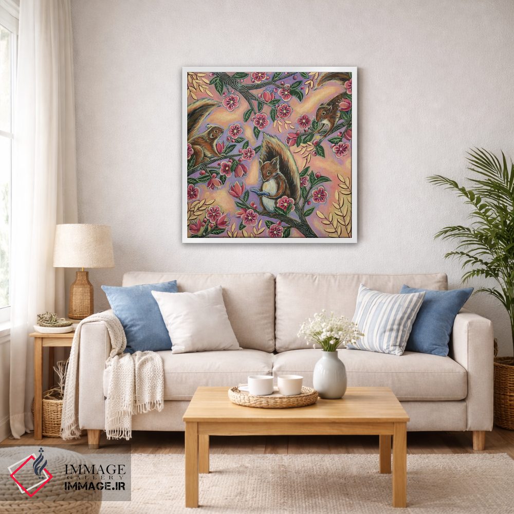 تابلو دکوراتیو باشگاه کتاب اثر لینه آ توبیاس - D4W