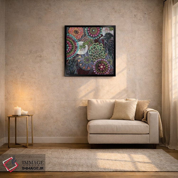 تابلو دکوراتیو آشیانه ات را پر کن III اثر لینه آ توبیاس - D4B