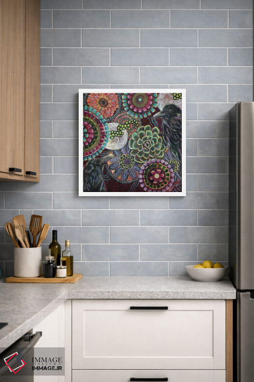 تابلو دکوراتیو آشیانه ات را پر کن III اثر لینه آ توبیاس - D3W