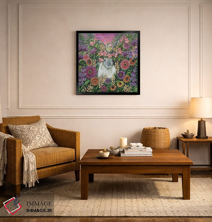 تابلو دکوراتیو باغ افسون شده اثر لینه آ توبیاس - D5B