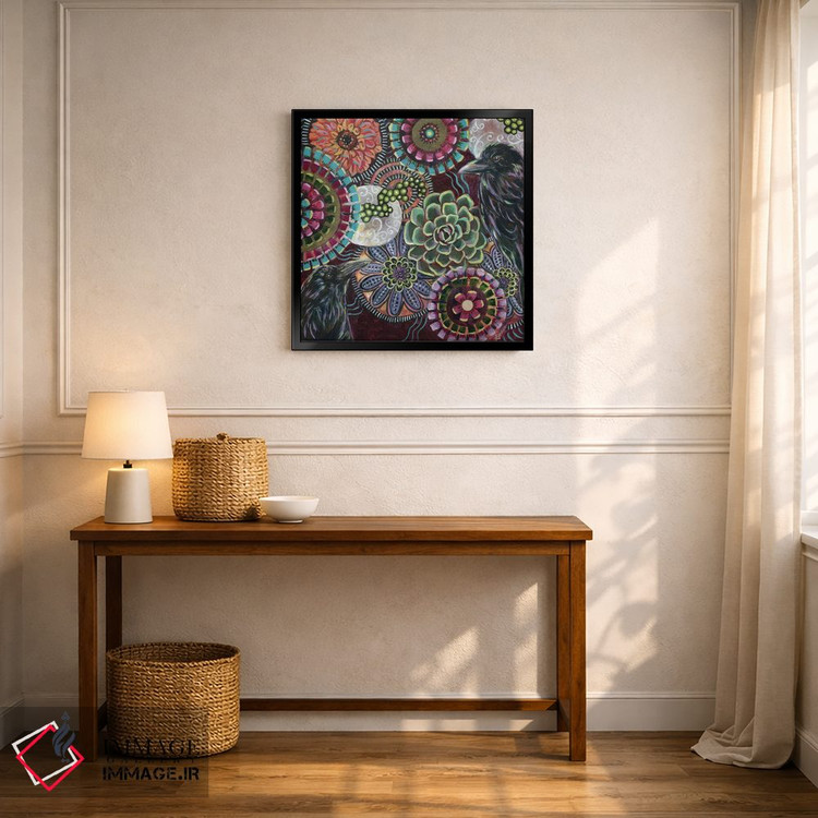 تابلو دکوراتیو آشیانه ات را پر کن III اثر لینه آ توبیاس - D6B