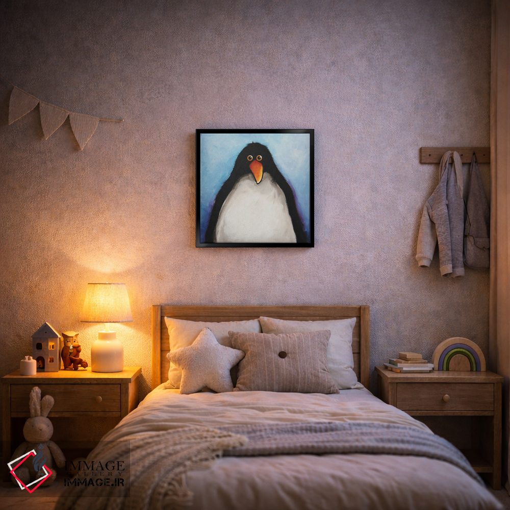 تابلو دکوراتیو پنگوئن من اثر لوسیا استوارت - D6B