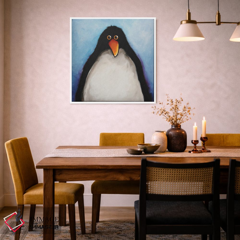 تابلو دکوراتیو پنگوئن من اثر لوسیا استوارت - D5W