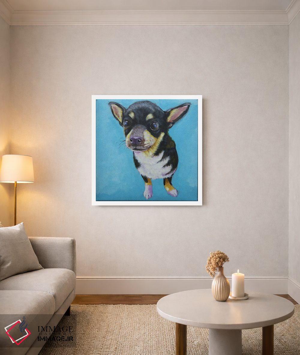 تابلو دکوراتیو سگ ریچل اثر لوسیا استوارت - D2W