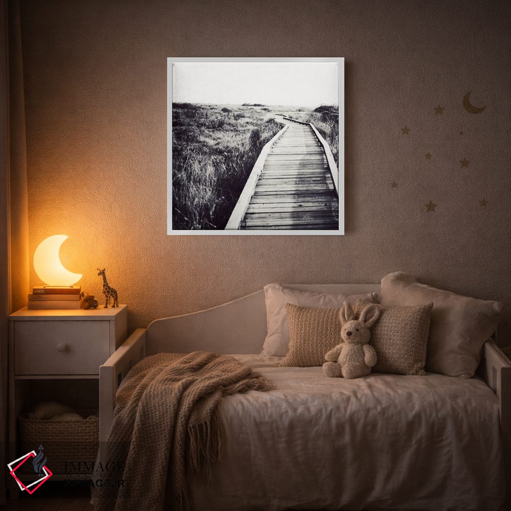 تابلو دکوراتیو آغاز کن اثر لوپن گرین - D2W