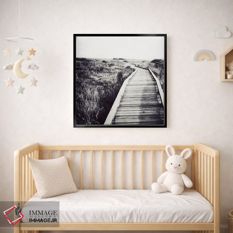 تابلو دکوراتیو آغاز کن اثر لوپن گرین - D1B