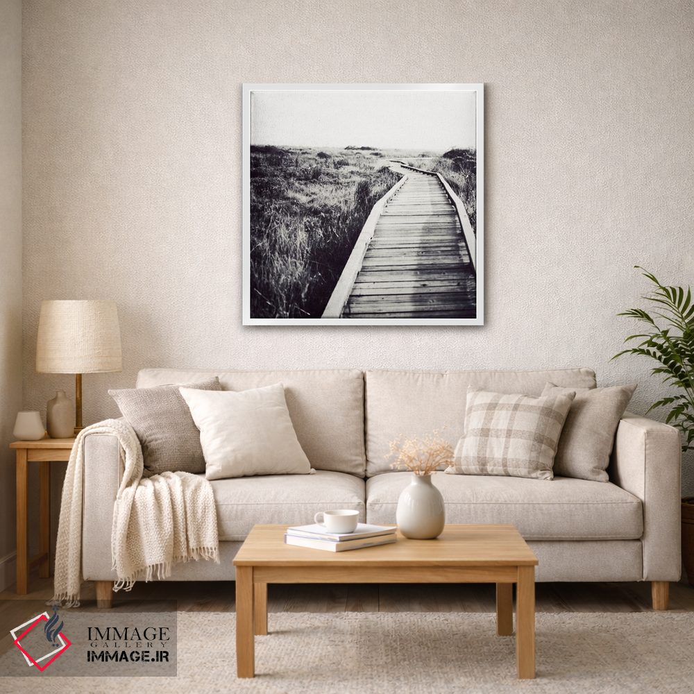 تابلو دکوراتیو آغاز کن اثر لوپن گرین - D3W