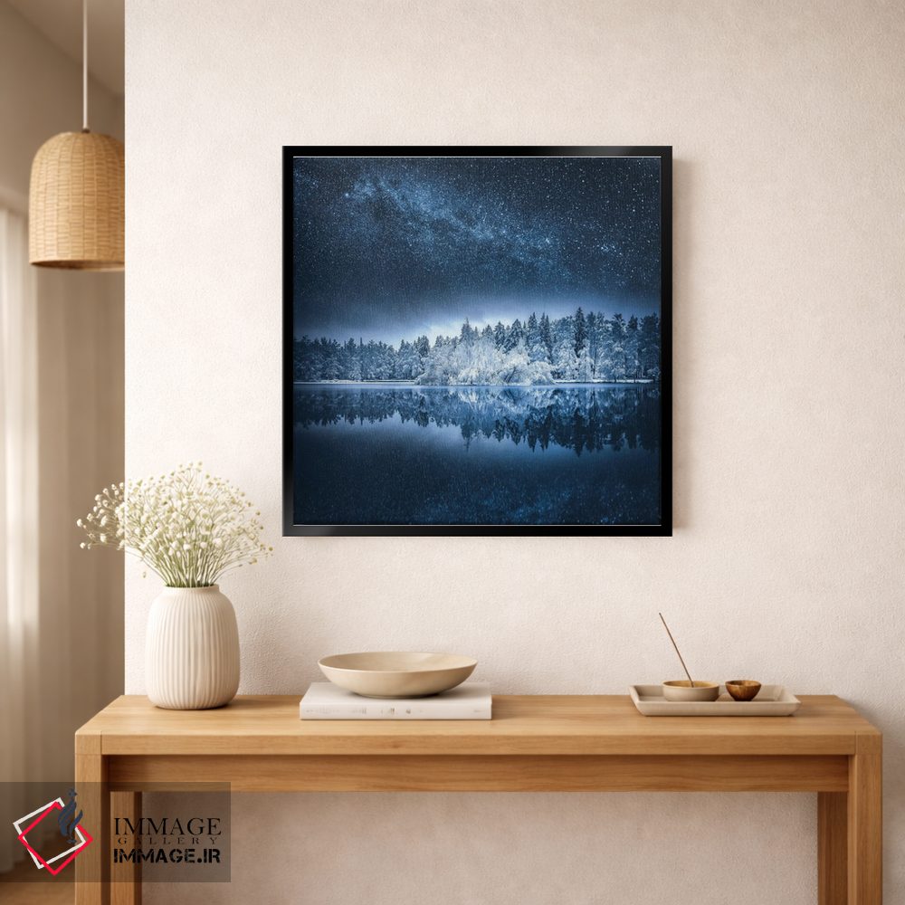 تابلو دکوراتیو سرزمین زمستانی اثر لاری لوهی - D2B