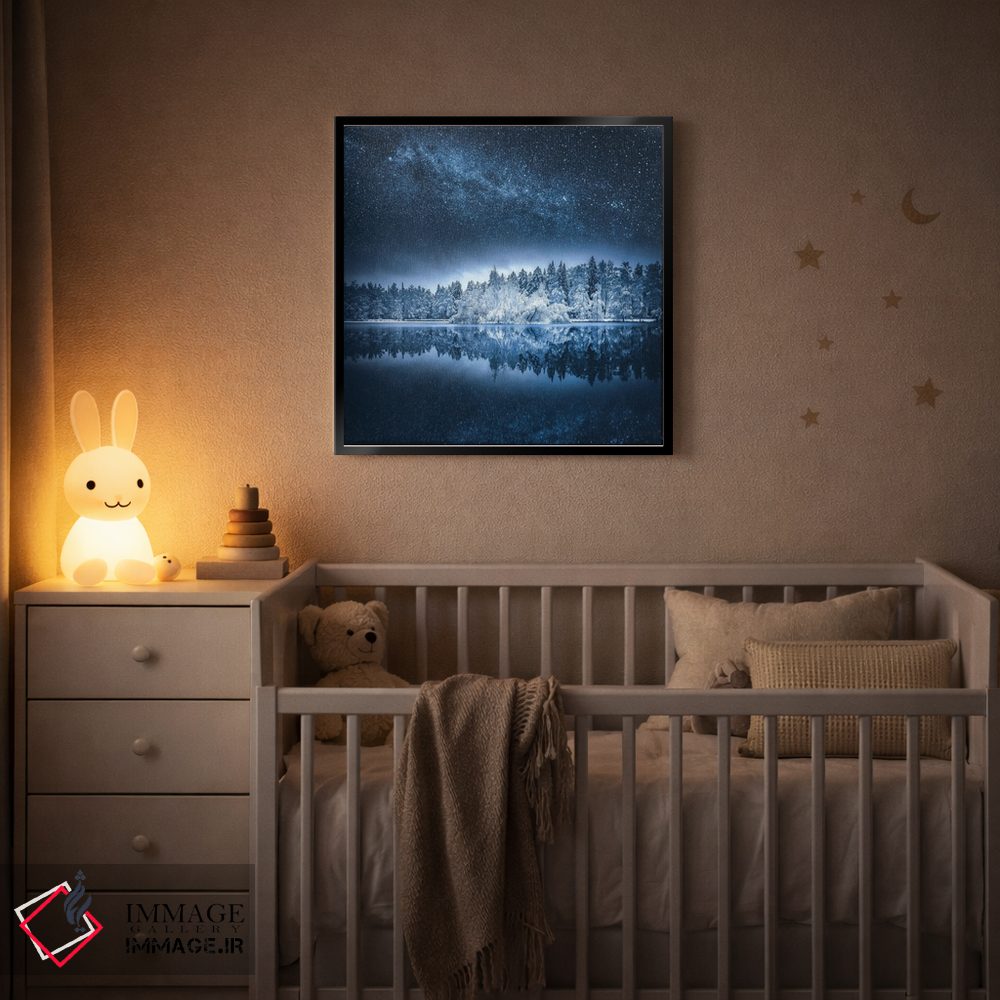 تابلو دکوراتیو سرزمین زمستانی اثر لاری لوهی - D5B