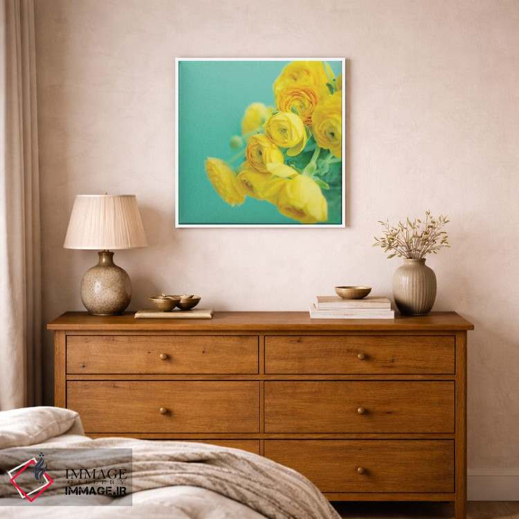 تابلو دکوراتیو شاد در کنار هم اثر لوپن گرین - D1W