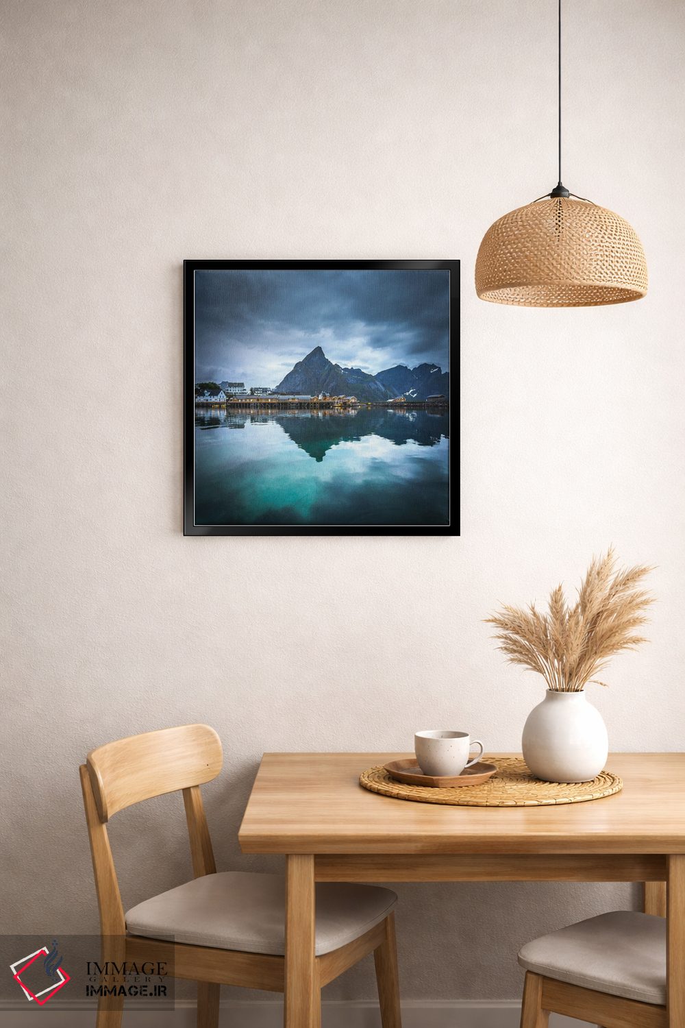 تابلو دکوراتیو راین احساسی اثر لاری لوهی - D2B