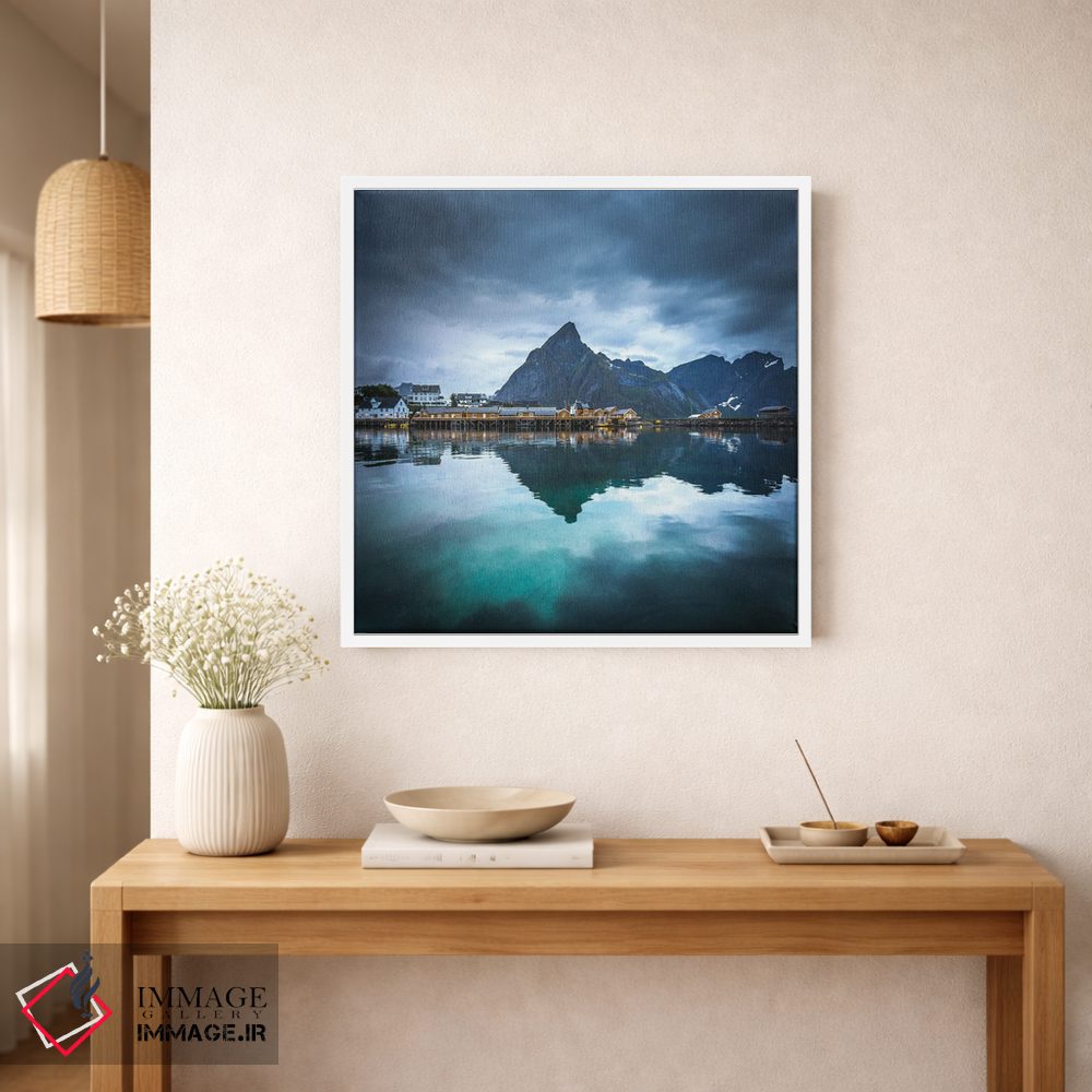 تابلو دکوراتیو راین احساسی اثر لاری لوهی - D1W