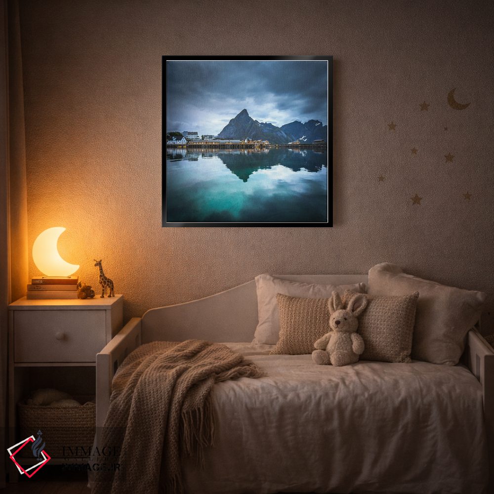 تابلو دکوراتیو راین احساسی اثر لاری لوهی - D4B