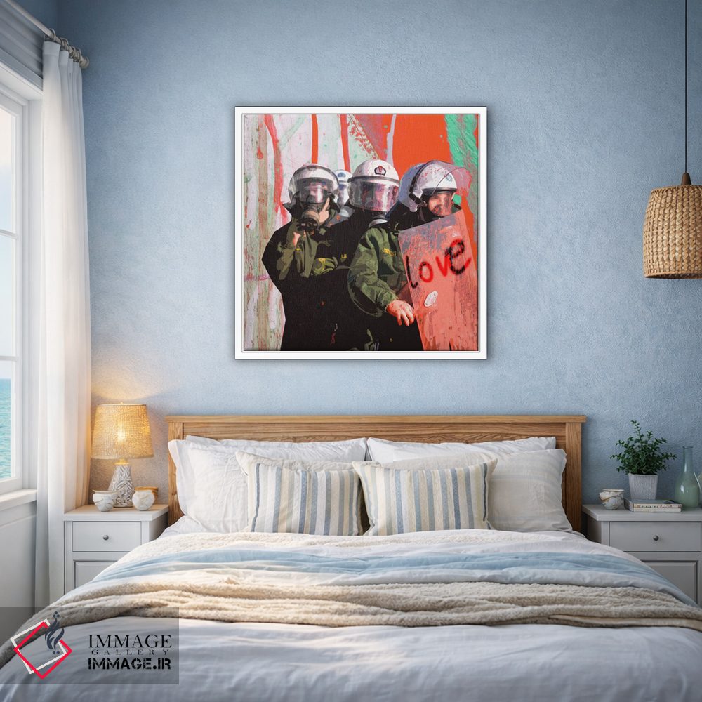 تابلو دکوراتیو عشق اثر لوز گرافیکس - D4W