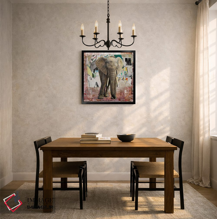 تابلو دکوراتیو پوسترهای پاره فیل اثر لوز گرافیکس - D5B