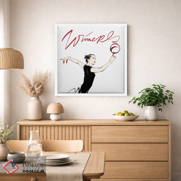 تابلو دکوراتیو برنده اثر آلنا لاودوفسکایا - D1W