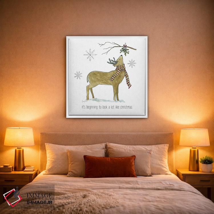 تابلو دکوراتیو لذت های ساده زمستانی اثر لیوی فین - D1W