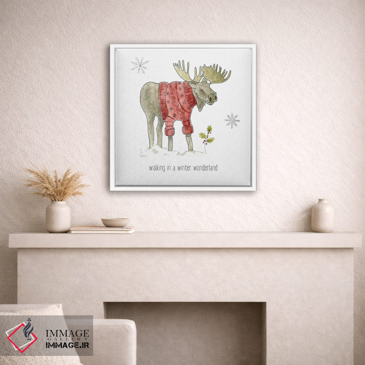 تابلو دکوراتیو لذت های ساده زمستانی اثر لیوی فین - D1W