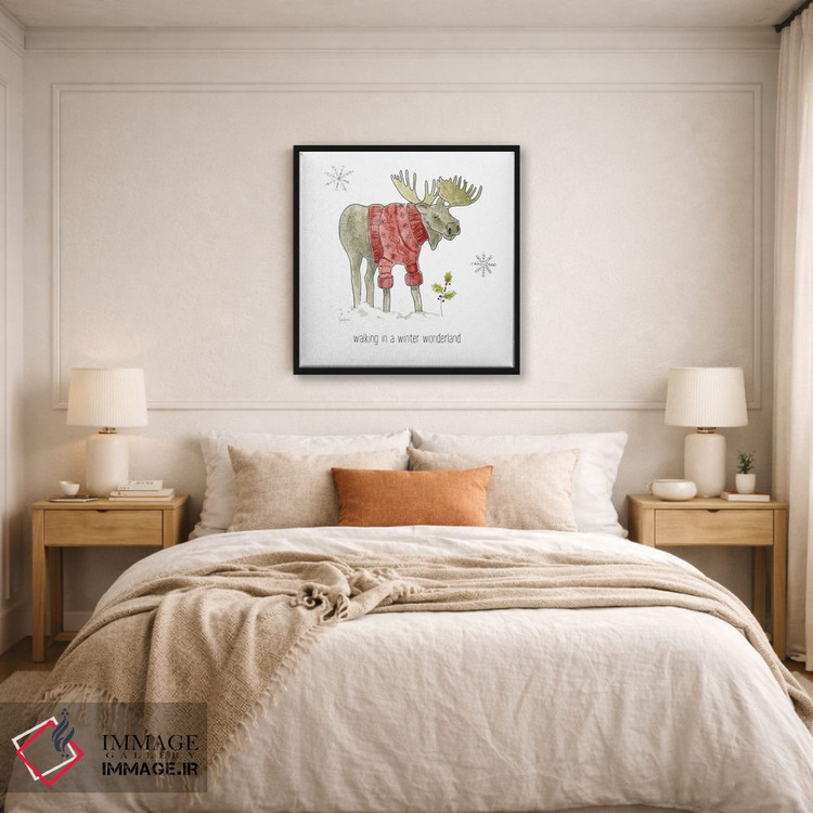 تابلو دکوراتیو لذت های ساده زمستانی اثر لیوی فین - D6B