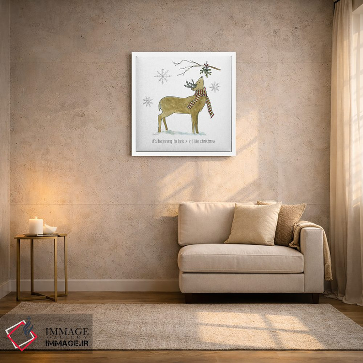 تابلو دکوراتیو لذت های ساده زمستانی اثر لیوی فین - D2W