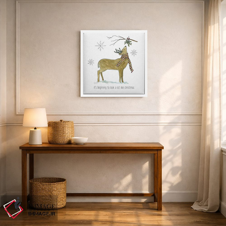 تابلو دکوراتیو لذت های ساده زمستانی اثر لیوی فین - D5W