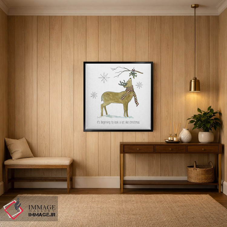 تابلو دکوراتیو لذت های ساده زمستانی اثر لیوی فین - D3B