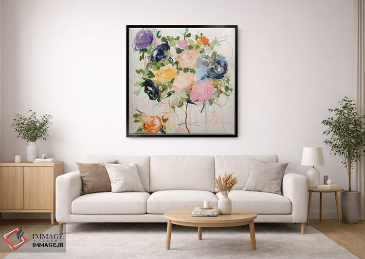 تابلو انتزاعی راستی اثر لی واینر - D2B