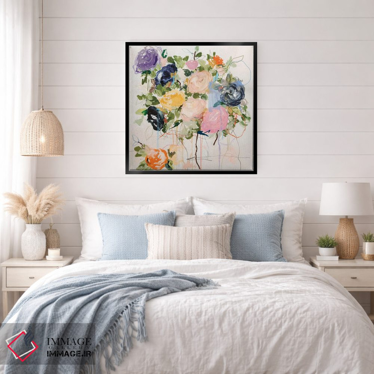 تابلو انتزاعی راستی اثر لی واینر - D5B