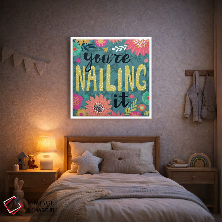 تابلو دکوراتیو هرروزه با سخنان پرانرژی ۳ اثر لیزا وایت باتن - D1W