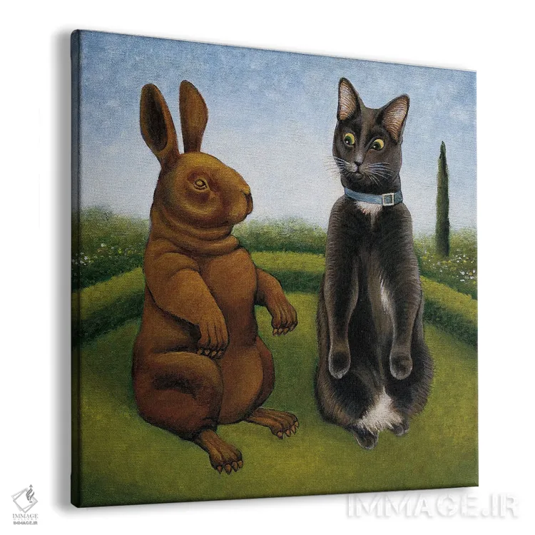 تابلو دکوراتیو کریسی کلی اثر لوول هررو - نمای پرسپکتیو محصول