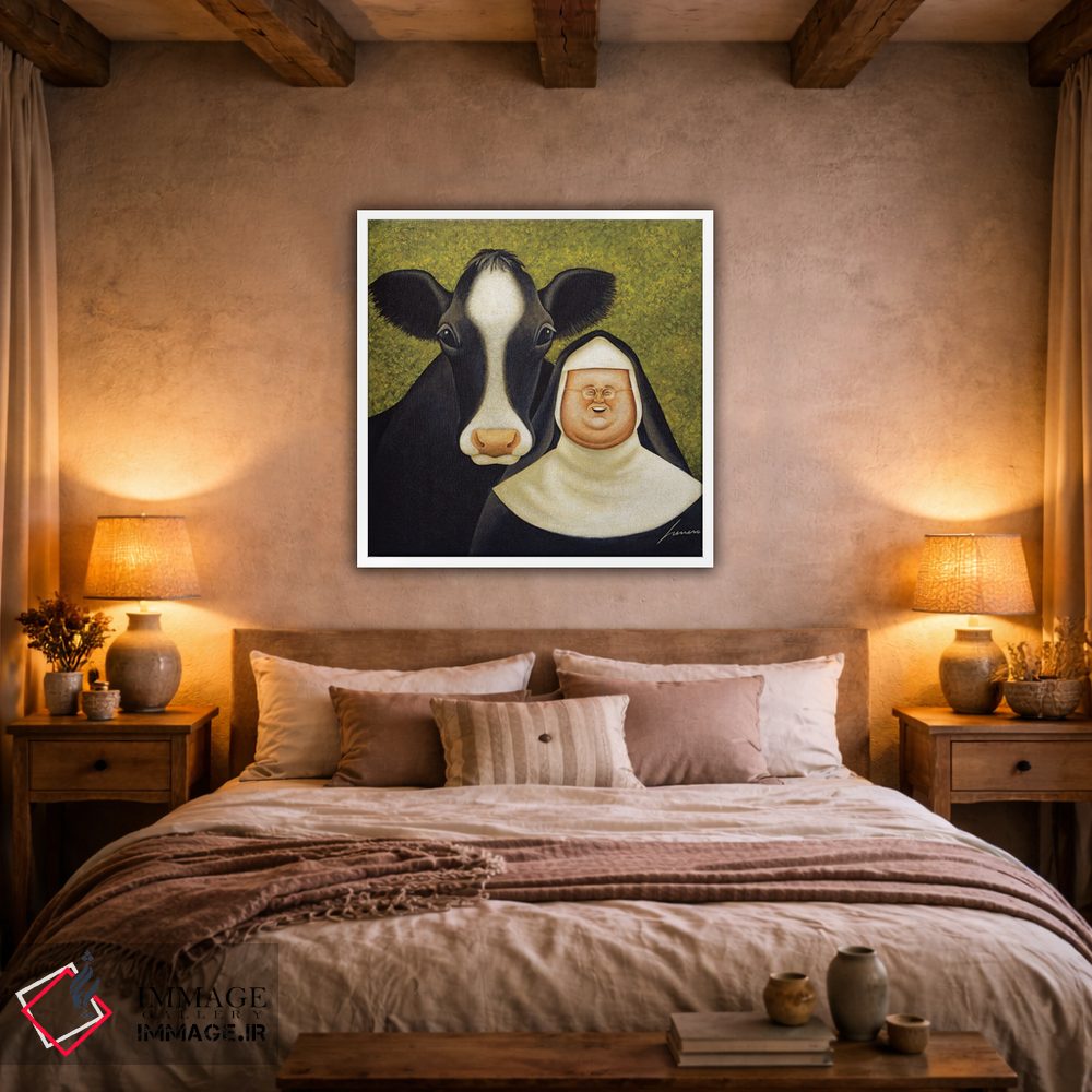 تابلو دکوراتیو سیاه و سفید اثر لوول هررو - D3W