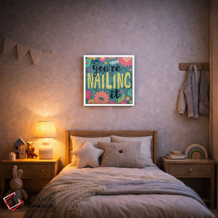 تابلو دکوراتیو هرروزه با سخنان پرانرژی ۳ اثر لیزا وایت باتن - D5W