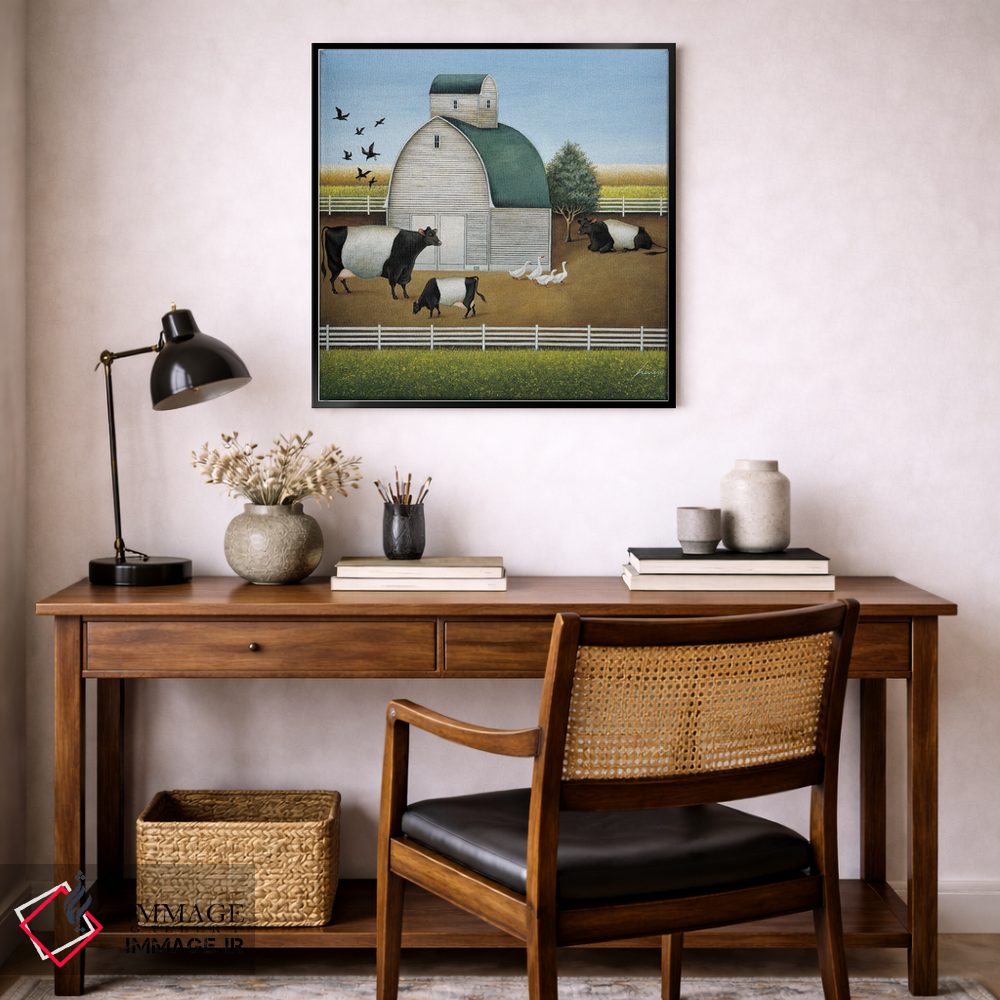 تابلو دکوراتیو دامداری بلتی اثر لوول هررو - D6B