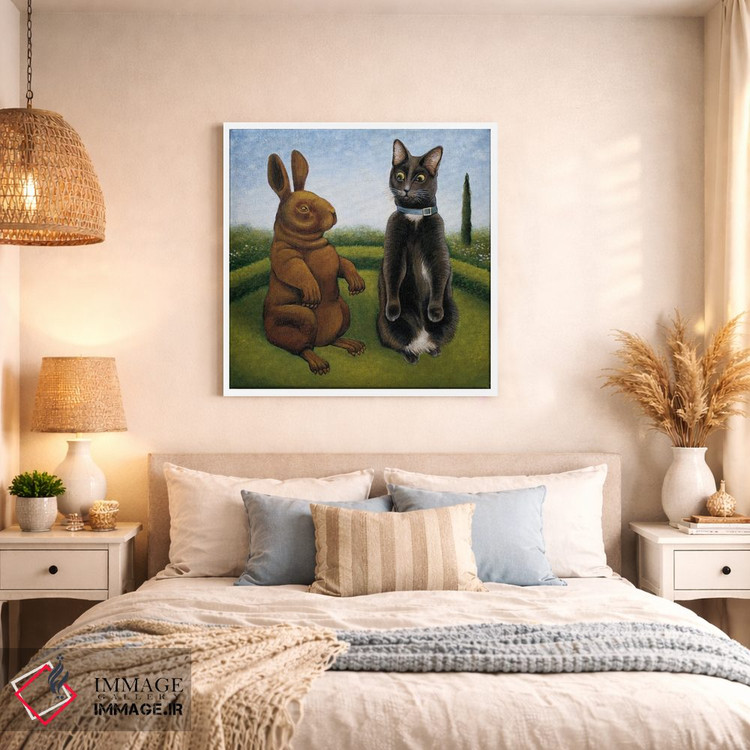 تابلو دکوراتیو کریسی کلی اثر لوول هررو - D1W