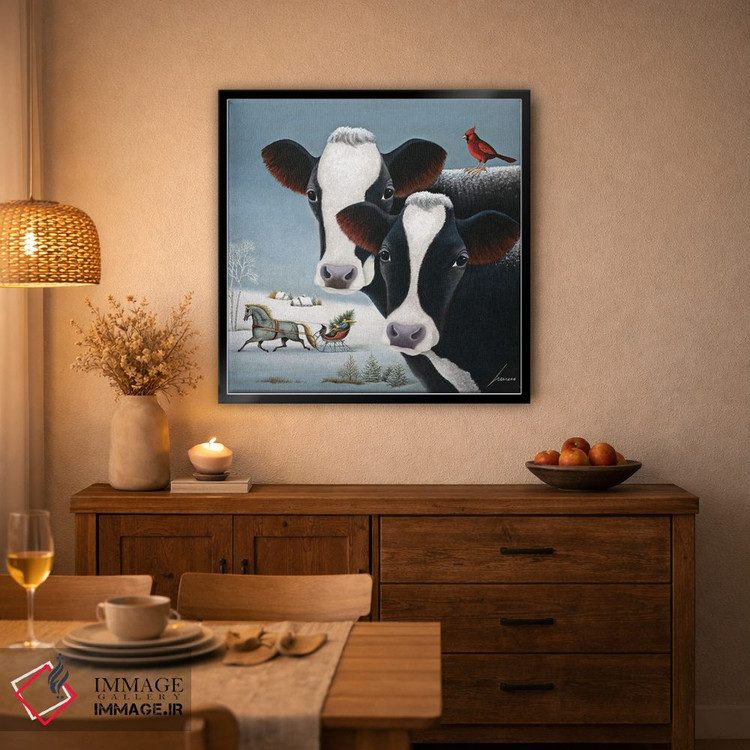 تابلو دکوراتیو نگهبانی زمستانی اثر لوول هررو - D3B