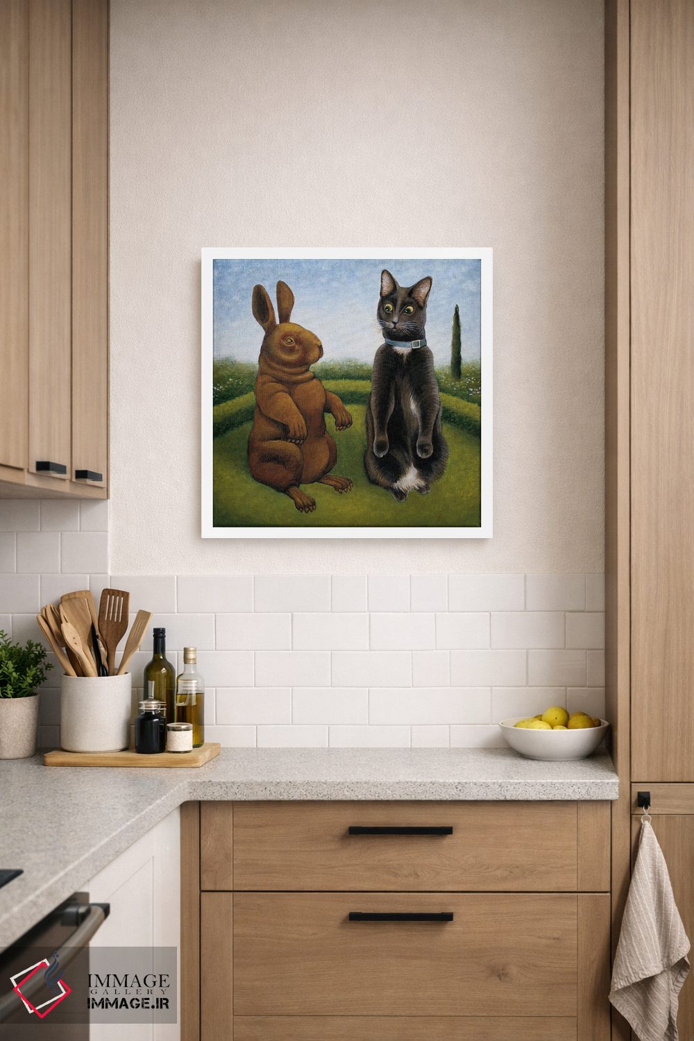 تابلو دکوراتیو کریسی کلی اثر لوول هررو - D6W