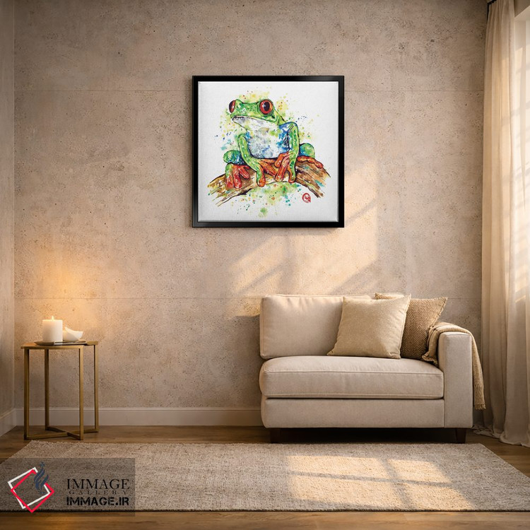 تابلو دکوراتیو زندگی رنگی اثر لیزا وایت هاوس - D2B