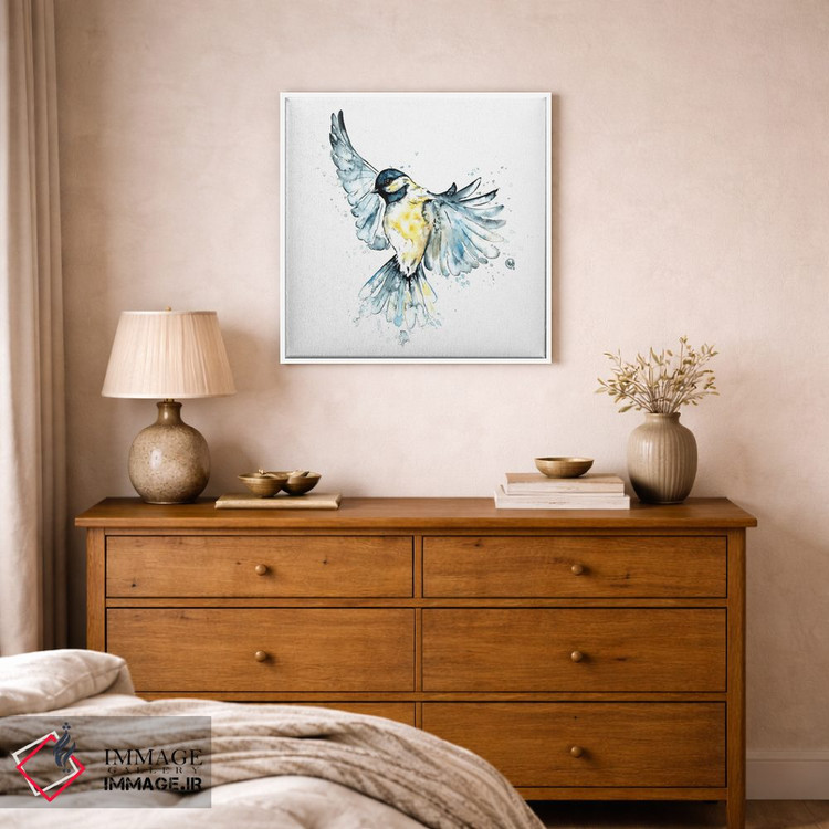 تابلو دکوراتیو در حال پرواز اثر لیزا وایت هاوس - D1W