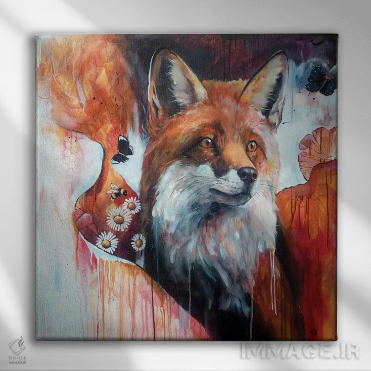 تابلو دکوراتیو کشف اثر لیزا وایت هاوس - نمای روبهرو روی دیوار