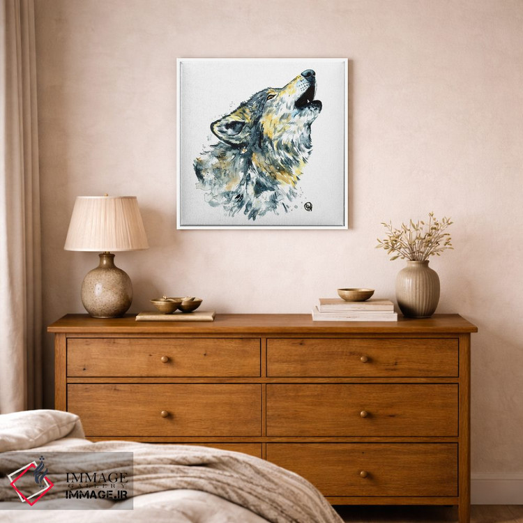 تابلو دکوراتیو ماه کامل اثر لیزا وایت هاوس - D1W