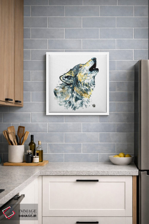 تابلو دکوراتیو ماه کامل اثر لیزا وایت هاوس - D3W