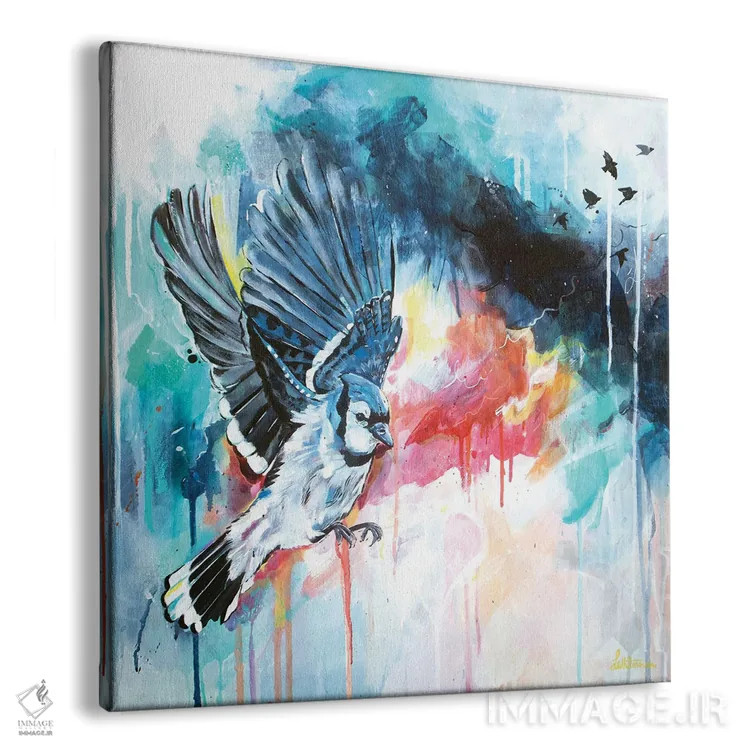 تابلو دکوراتیو ارتفاعات جدید اثر لیزا وایت هاوس - نمای پرسپکتیو محصول