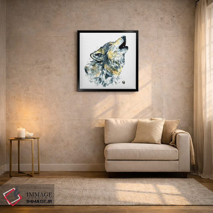 تابلو دکوراتیو ماه کامل اثر لیزا وایت هاوس - D4B