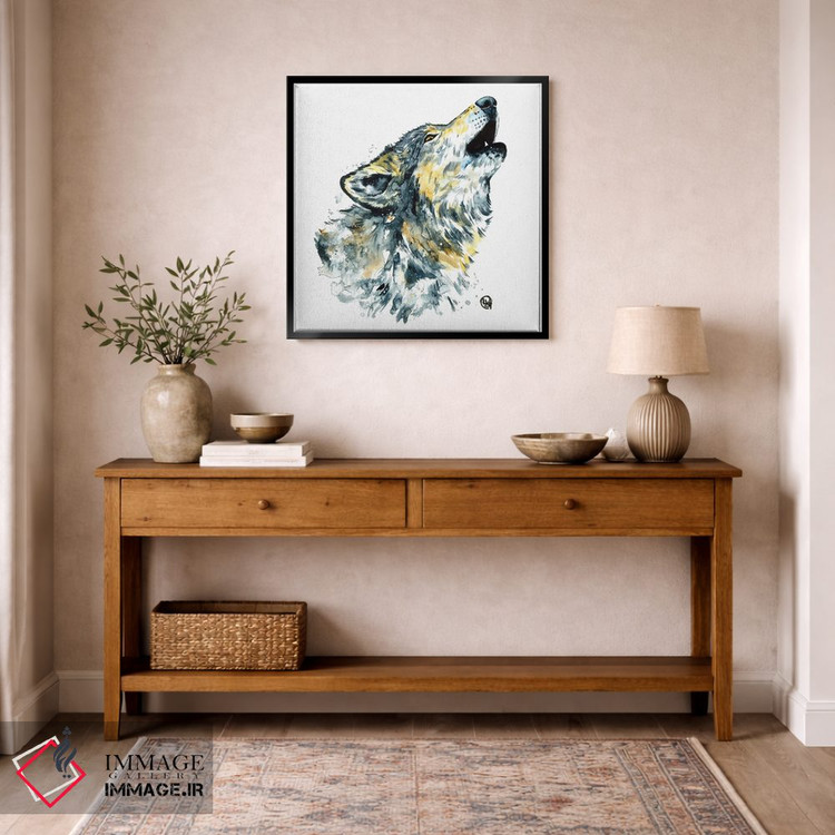 تابلو دکوراتیو ماه کامل اثر لیزا وایت هاوس - D6B