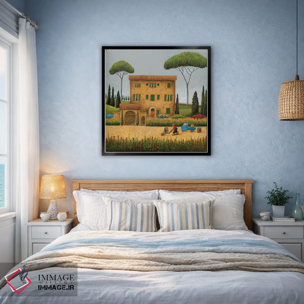 تابلو دکوراتیو هتل ایتالیایی اثر لوول هررو - D4B