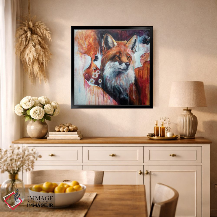 تابلو دکوراتیو کشف اثر لیزا وایت هاوس - D1B