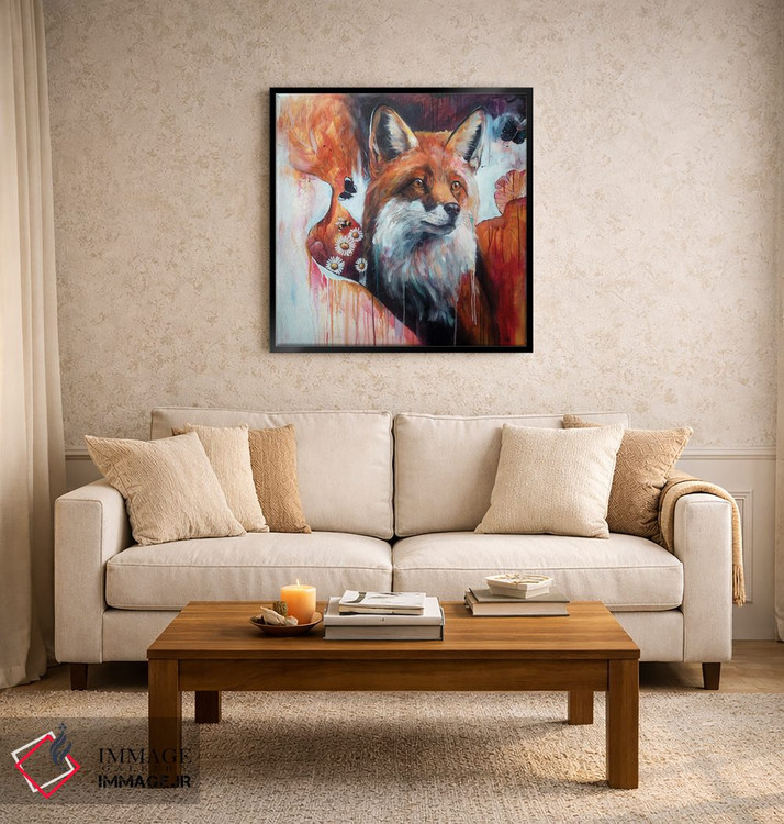 تابلو دکوراتیو کشف اثر لیزا وایت هاوس - D3B