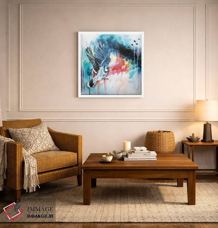 تابلو دکوراتیو ارتفاعات جدید اثر لیزا وایت هاوس - D3W